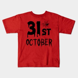 31 St October Kids T-Shirt